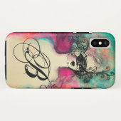 CHARM MONOGRAM Case-Mate iPhone HÜLLE (Rückseite (Horizontal))