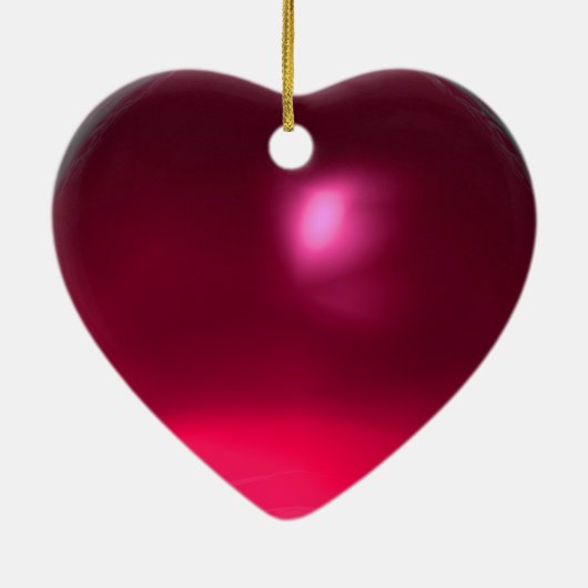 CHARM MONOGRAM, Herz Keramikornament (Hinten)