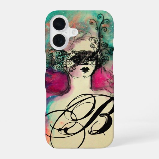 CHARM MONOGRAM iPhone 16 HÜLLE (Rückseite)