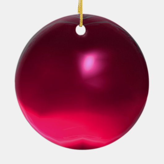 CHARM MONOGRAM KERAMIKORNAMENT (Hinten)