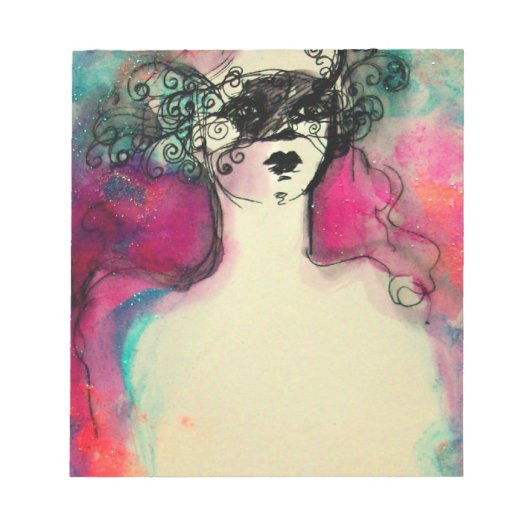 CHARM MONOGRAM NOTIZBLOCK (Vorderseite)