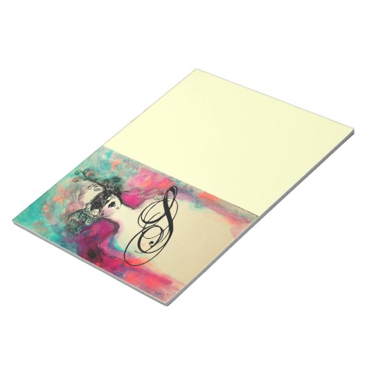 CHARM MONOGRAM NOTIZBLOCK (angewinkelt)