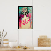 CHARM MONOGRAM POSTER (Küche)