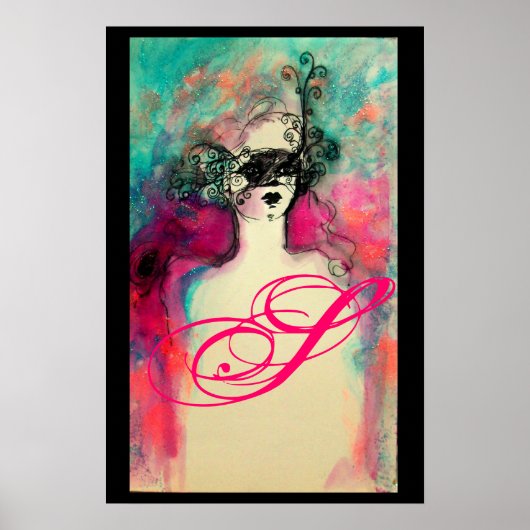CHARM MONOGRAM POSTER (Vorne)