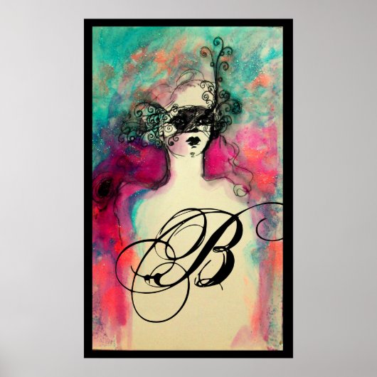 CHARM MONOGRAM POSTER (Vorne)