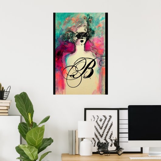 CHARM MONOGRAM POSTER (Heimbüro)
