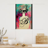 CHARM MONOGRAM POSTER (Küche)
