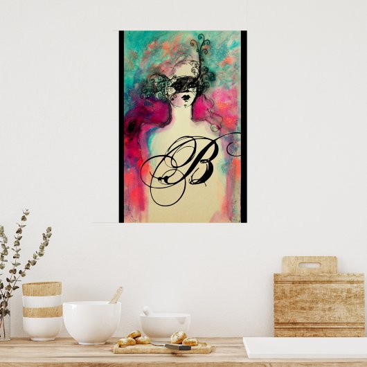 CHARM MONOGRAM POSTER (Küche)