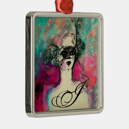 CHARM MONOGRAM SILBERNES ORNAMENT (Rechts)