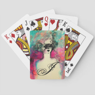 CHARM MONOGRAM SPIELKARTEN