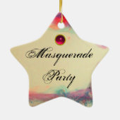 CHARM MONOGRAM, Stern Keramik Ornament (Hinten)