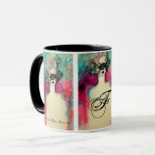 CHARM MONOGRAM TASSE (Vorderseite Links)