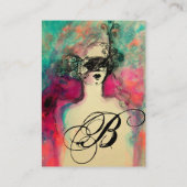 CHARM MONOGRAM VISITENKARTE (Rückseite)