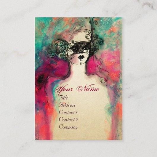 CHARM MONOGRAM VISITENKARTE (Vorderseite)