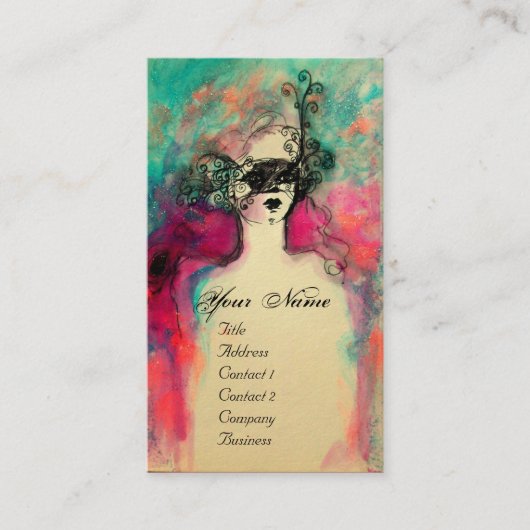 CHARM MONOGRAM VISITENKARTE (Vorderseite)