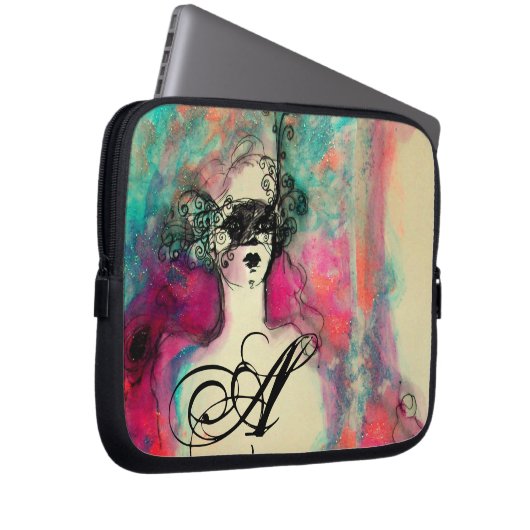 CHARM MONOGRAM von Bulgan Lumini Laptopschutzhülle (Vorne Rechts)