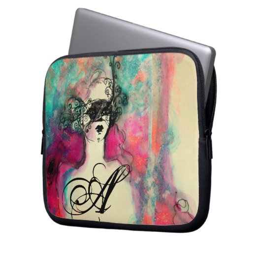 CHARM MONOGRAM von Bulgan Lumini Laptopschutzhülle (Vorderseite Links)