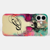 CHARM / MYSTERIOUS SCHÖNHEIT MONOGRAMM Case-Mate iPhone HÜLLE (Rückseite (Horizontal))