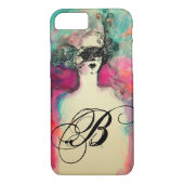 CHARM / MYSTERIOUS SCHÖNHEIT MONOGRAMM Case-Mate iPhone HÜLLE (Rückseite)