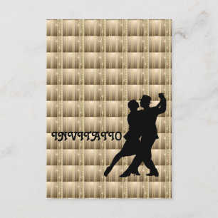 Charm Tango Latin Dance Einladung