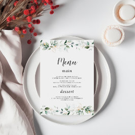 Charm Watercolor Airy Greenerity Gold Wedding