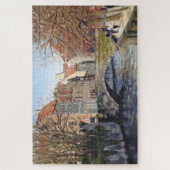 Charmante Alte Brücke über den Kanal in Landschaft Puzzle (Vertikal)