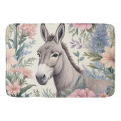 Charmante Blume von Donkey Pastel Badematte (Vorderseite)