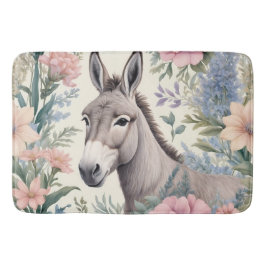 Charmante Blume von Donkey Pastel Badematte