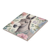 Charmante Blume von Donkey Pastel Fliese (Seite)