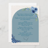 Charmante Einladung zur Hochzeit (Vorne/Hinten)