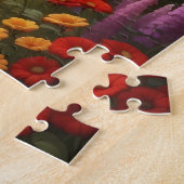 charmante Fantasy Hütte Illustration Puzz Puzzle (Seite)