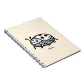 Charmante handGezeichnet Käfer-Illustration Notizblock (Rechte Seite)