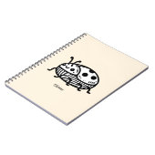 Charmante handGezeichnet Käfer-Illustration Notizblock (Linke Seite)