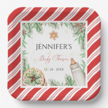 Charmante handGezeichnet Weihnachtsdusche