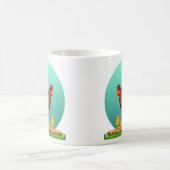Charmante Hen und Chicks Tasse (Mittel)