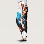 Charmante Hervorhebung eines Yorkshire Terrier Leggings (Links)