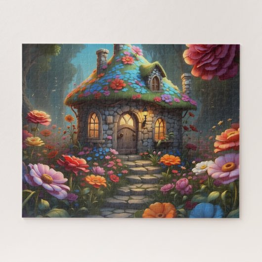 charmante Hütte Puzzle (Horizontal)