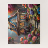 charmante Hütte Puzzle (Vertikal)