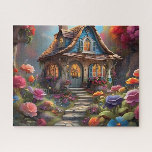 charmante Hütte Puzzle (Horizontal)