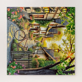 Charmante Hütten Puzzle (Horizontal)