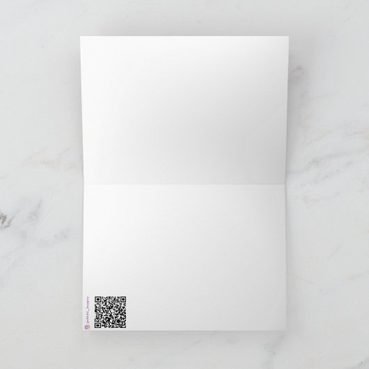 Charmante "Ich denk an dich" Karte (Innenseite)