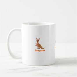 Charmante Kangaroo-Tasse - Stilftig mit Australien Kaffeetasse