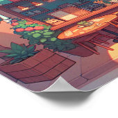 Charmante Kleinunternehmen Anime Art Poster (Ecke)