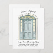 Charmante koloniale Tor-Illustration Ankündigung (Vorne/Hinten)