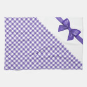 Charmante Kulinarische Komödie: Das Lila Vichy Geschirrtuch (Horizontal)