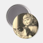 Charmante Magnet (Vorderseite/Rückseite)