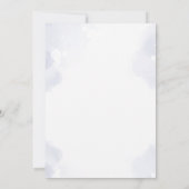 Charmante Niedliche Penguin Winter Weihnachtsdusch Einladung (Rückseite)