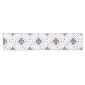 Charmante nordische Weihnachten mit Rentier und Bl Kurzer Tischläufer (Horizontal)