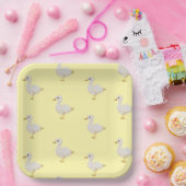 Charmante Osterherde-Teller Pappteller (Party)