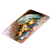 Charmante Osterstäbchen Magnet (Linke Seite)